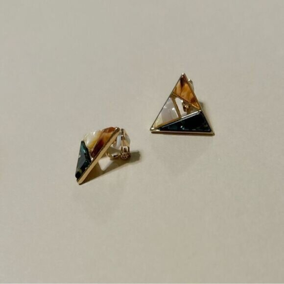 Boho clip on earrings N721 - Picture 5 of 6